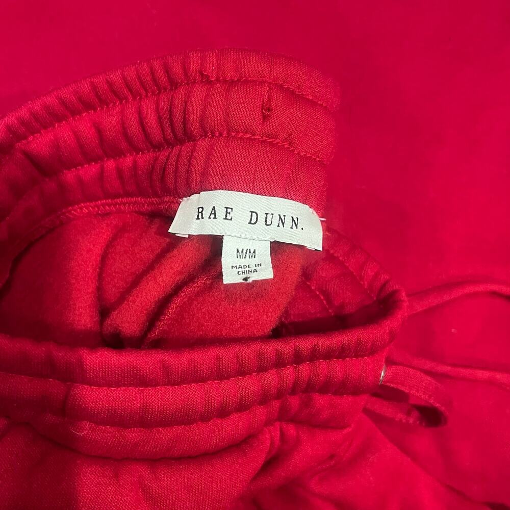 Rae Dunn Red Merry Pajama Lounge Set Medium - Picture 6 of 6